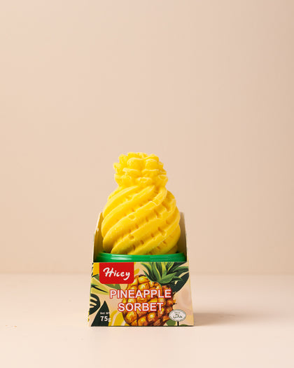 Viral Pineapple Ice Cream