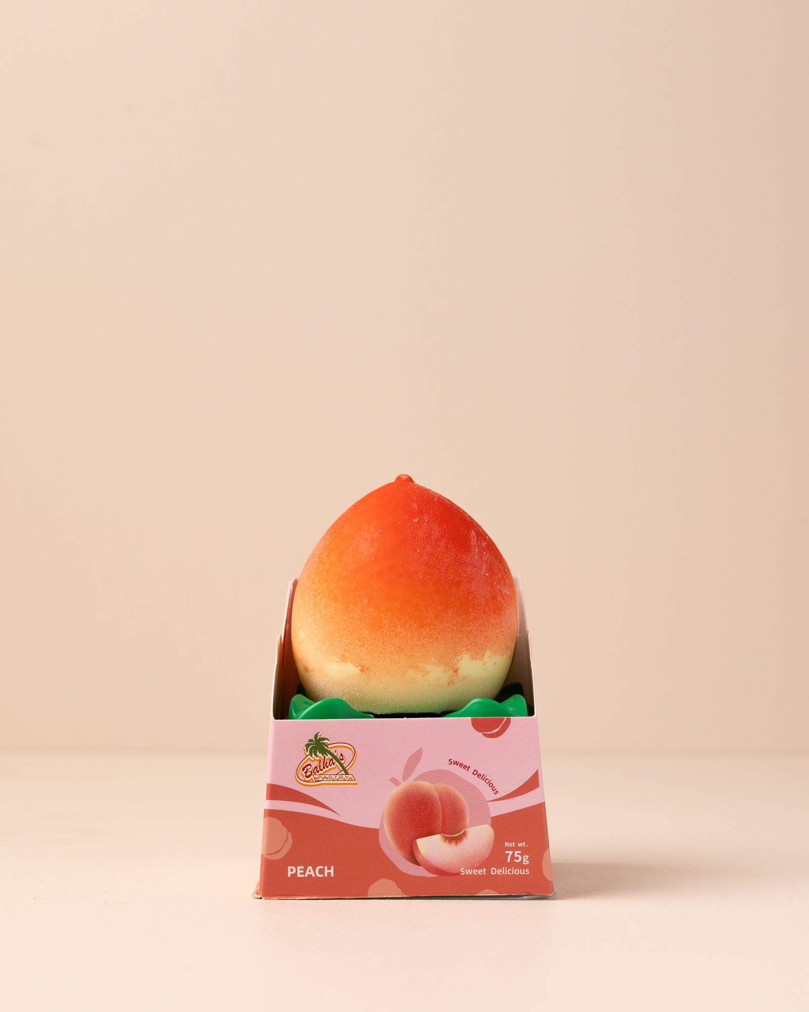 Viral Peach Ice Cream