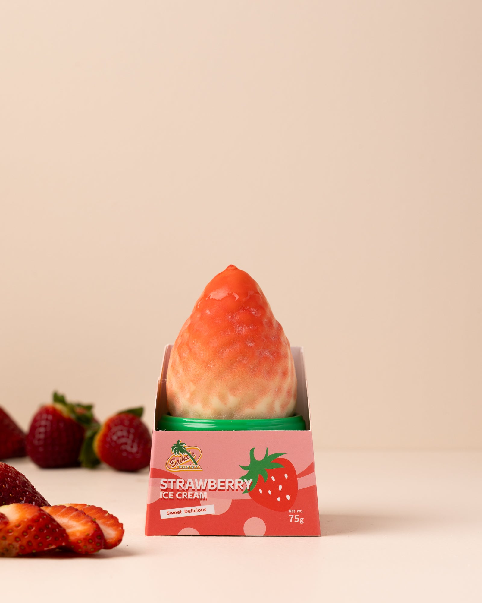 Viral Strawberry Ice Cream