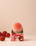 Viral Lychee Ice Cream