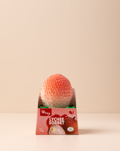 Viral Lychee Ice Cream