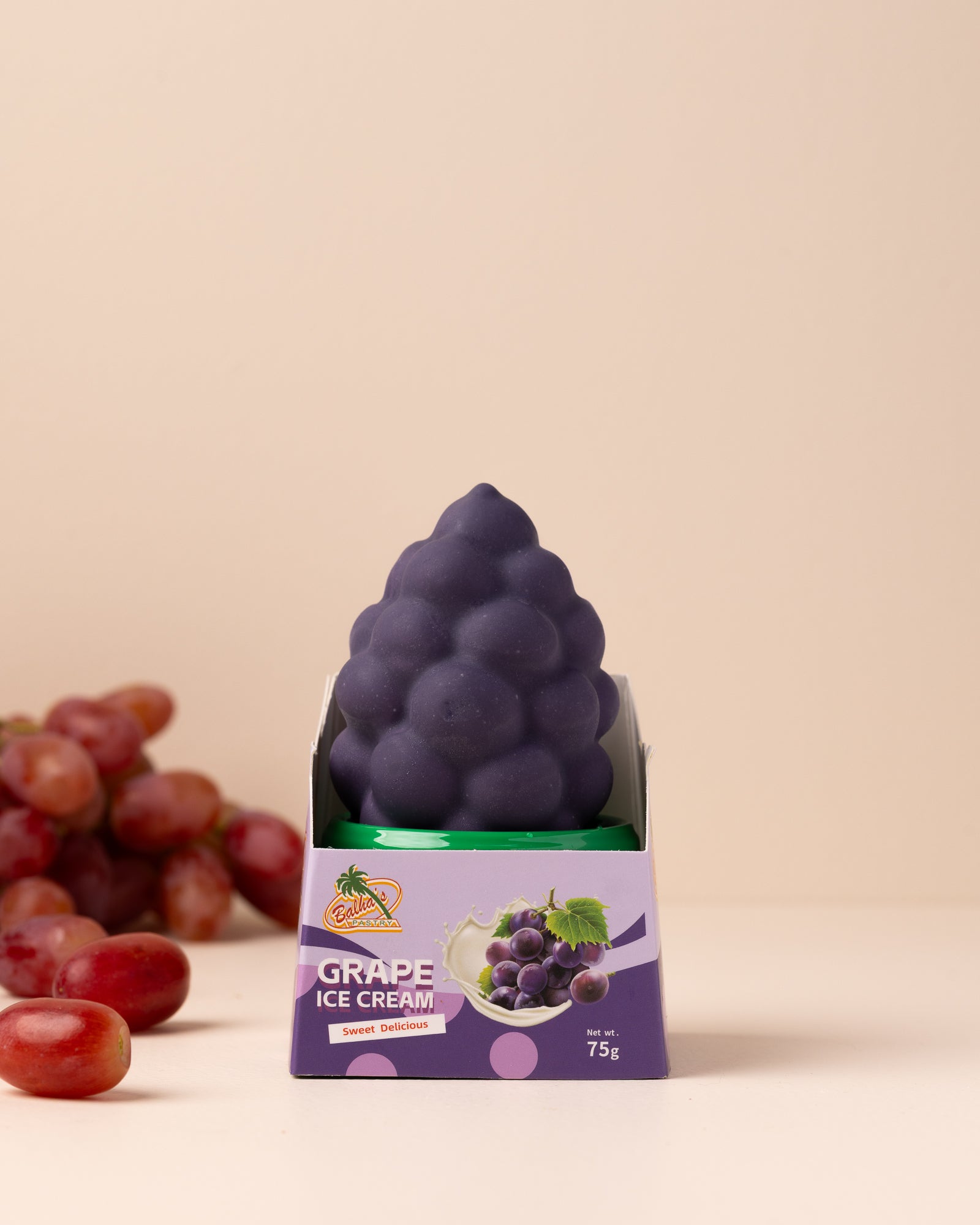 Viral Grape Ice Cream